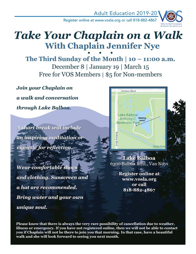 Banner Image for Take Your Chaplain on a Walk
