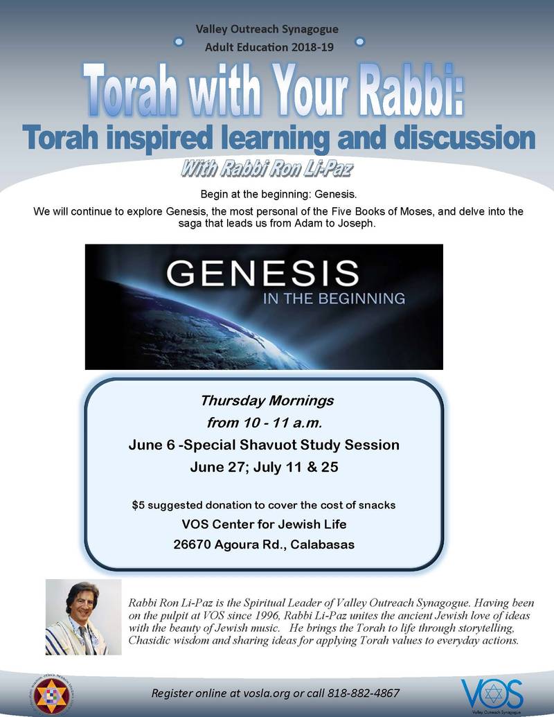 Banner Image for Torah-Inspired Learning with Rabbi Ron Li-Paz
